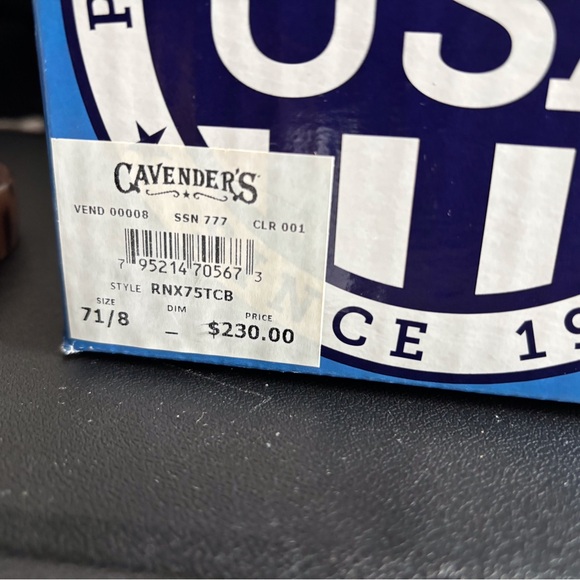 Sleek Black Western Hat - Picture 9 of 10